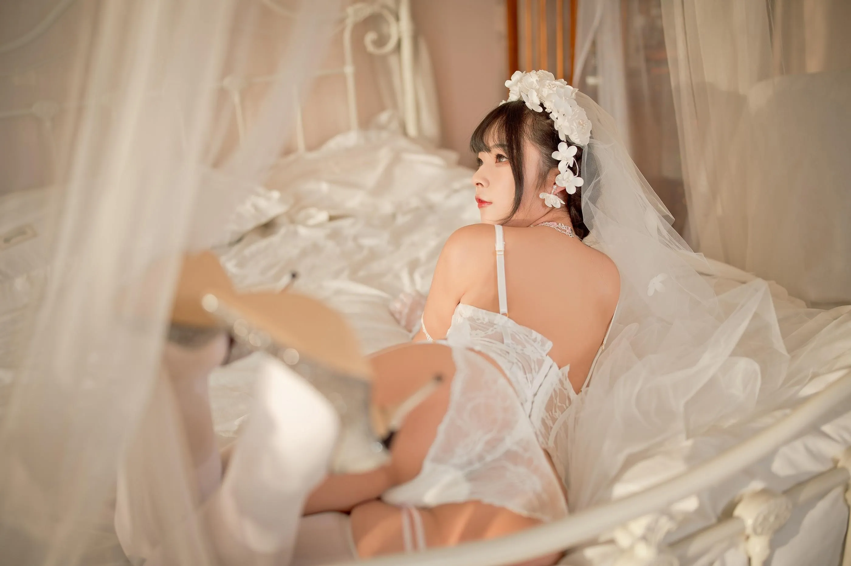 yuuhui玉汇- NO.004 纯白花嫁 [60P]插图5